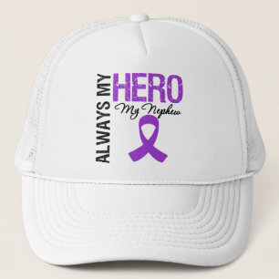 Casquette Cancer pancréatique toujours mon héros mon neveu