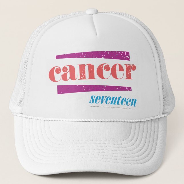 Casquette Cancer rose (Devant)