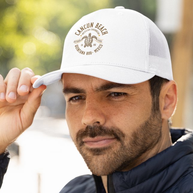 Casquette Cancun Beach Mexico | Paradise Mexican Beach (Créateur téléchargé)