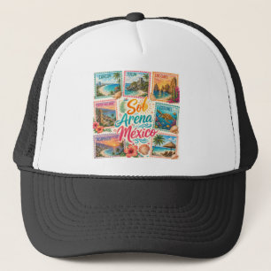 Casquette Cancun Soleil Sable Mexique Plages Tropicales Beau