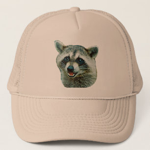Casquette Capeline de raton laveur