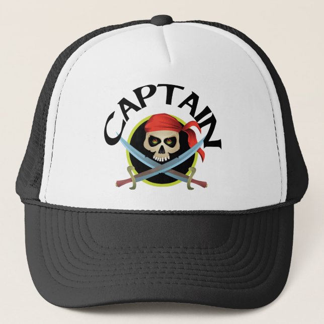 Casquette capitaine 3D (Devant)