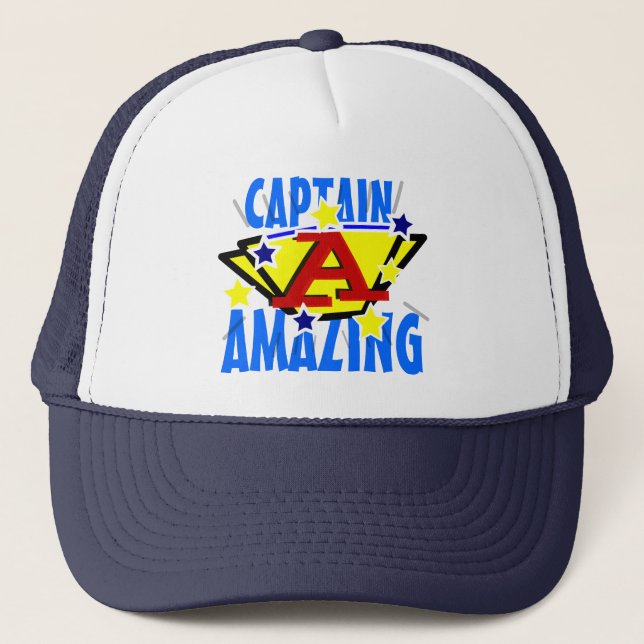Casquette Capitaine Amazing (Devant)