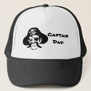 Casquette Capitaine Dad de pirate
