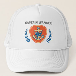 Casquette Capitaine drôle Wanker