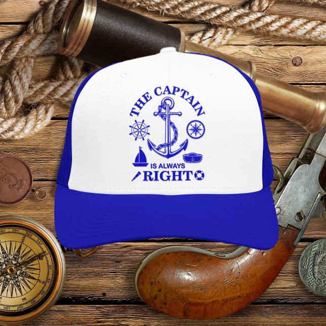 Casquette Capitaine Funny (Créateur téléchargé)