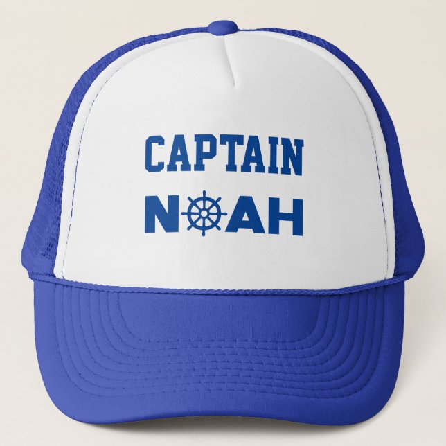 Casquette Capitaine Noah Trucker Chapeau (Devant)