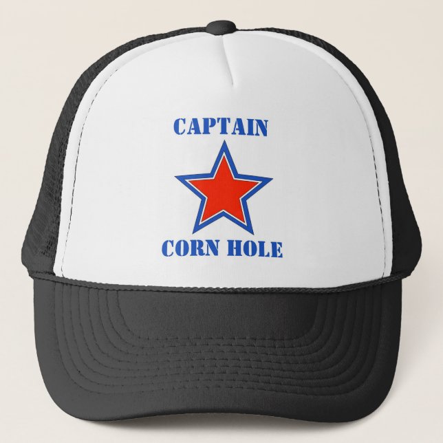 Casquette Capitaine Trou de Maïs (Devant)