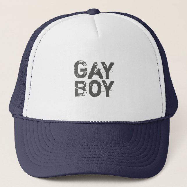 Casquette Capuchon GAY BOY (Devant)