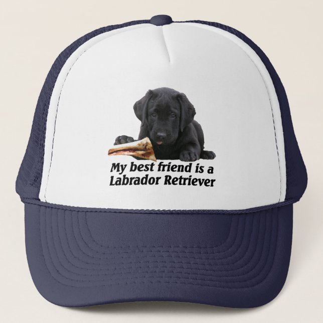 Casquette Capuchon "Labrador retriever" (Devant)