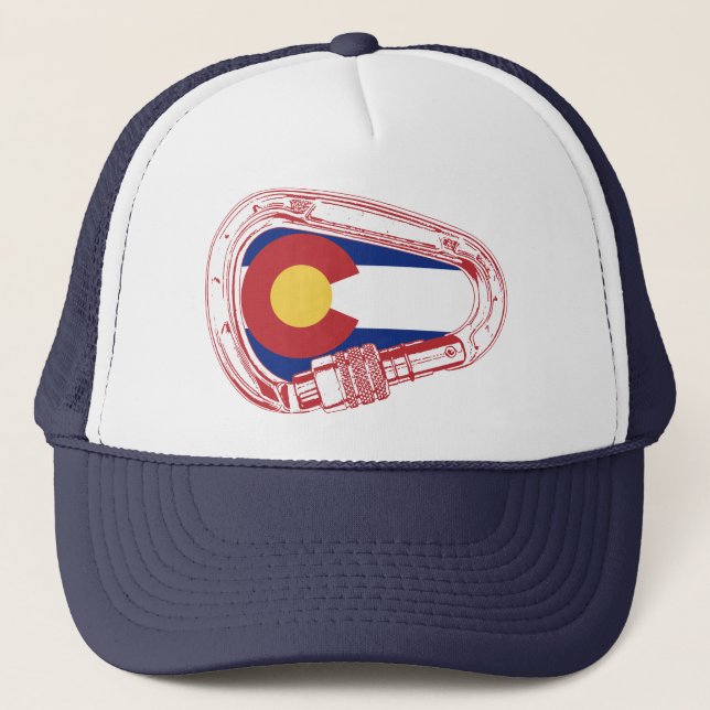 Casquette Carabiner Escalade du Colorado (Devant)