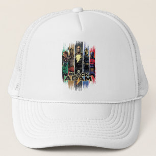 Casquette Caractères Adam Noir En Grandes Tailles Graphique