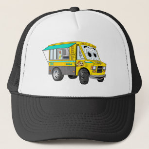Casquette Caricature de camion de cuisine Taco