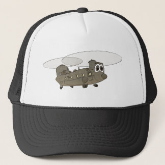 Casquette Caricature hélicoptère Chinook