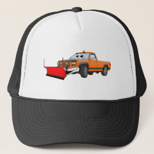 Casquette Caricature Orange R Snowplow