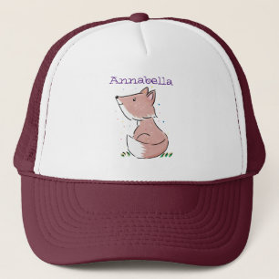Casquette Caricature pour bébé renard