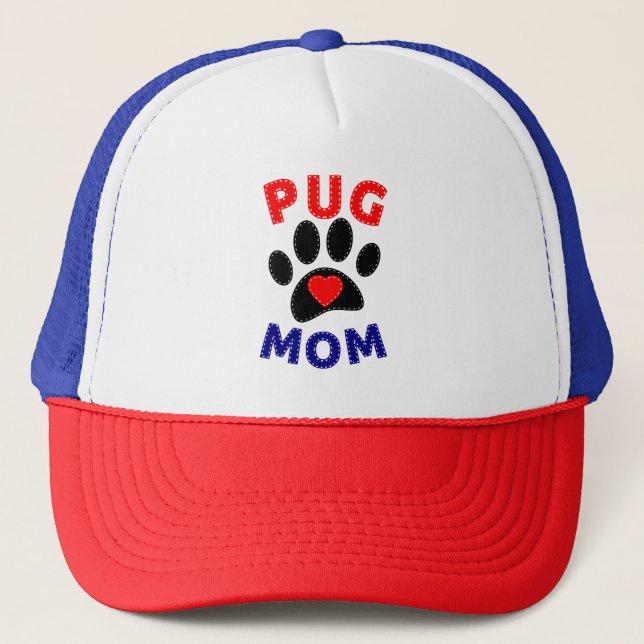 Casquette Carlin Maman Chien Maman Dessin (Devant)