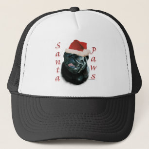 Casquette Carlin (noir) Père Noël Paws