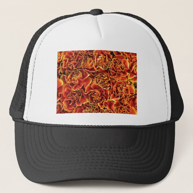 Casquette Carnations (Devant)
