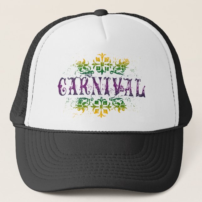 Casquette Carnaval rétro (Devant)