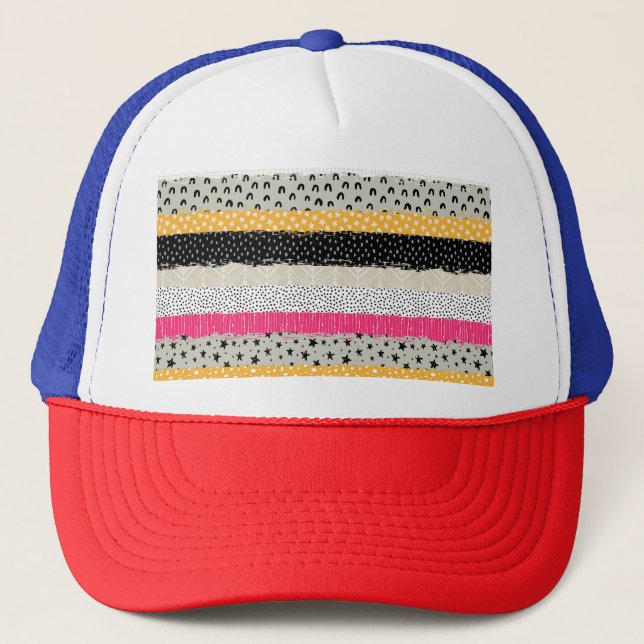 Casquette Carrelage en Patchwork : Conception Versatile Sans (Devant)