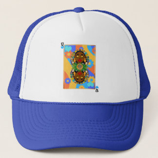 Casquette Carte à jouer florale rétro Oshun Veve