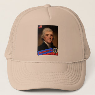Casquette Carte de baseball de Thomas Jefferson