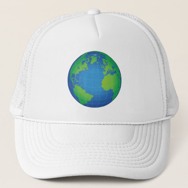 Casquette Carte du monde (Devant)