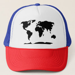 Casquette Carte du monde