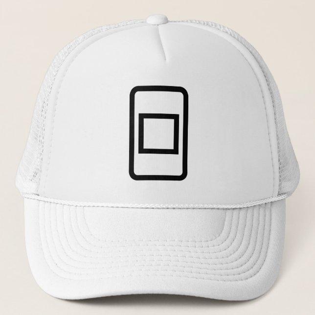 Casquette Carte Zener | Carré creux (Devant)