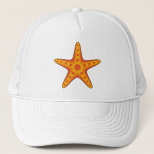 Casquette Carton d'Épis orange mignon