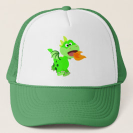 Casquette Cartoon Bébé Dragon Bébé à crache feu mignon