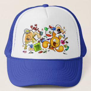 Casquette Casque de cerveau de maille