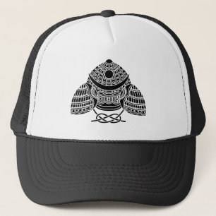 Casquette Casque de samouraï soleil lune