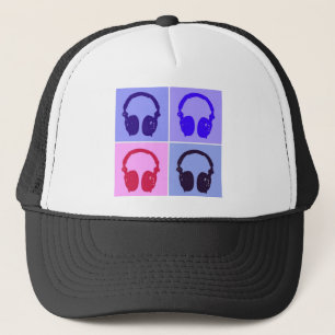 Casquette Casques Pop Art