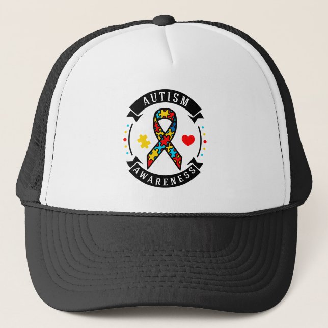 Casquette CASQUETTE/CASQUETTE sensibilisation sur l'autisme (Devant)