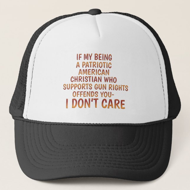 Casquette Casquette drôle politiquement incorrect (Devant)