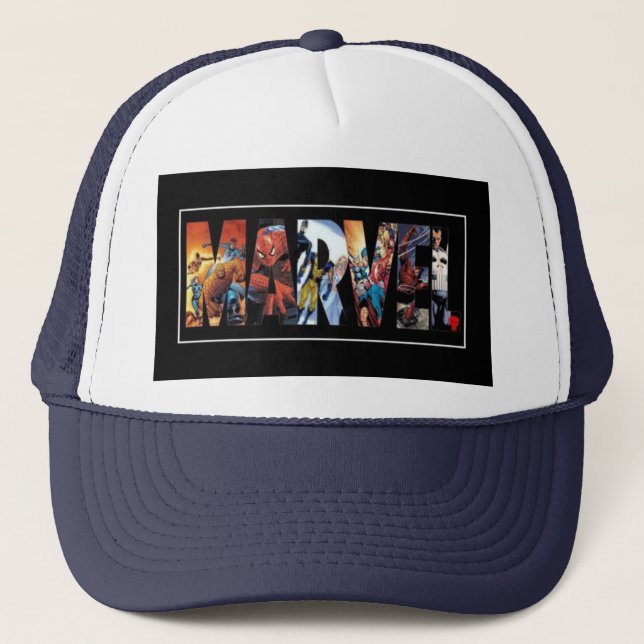 Casquette "Casquette inspiré par Marvel : Entraînez-vous ave (Devant)