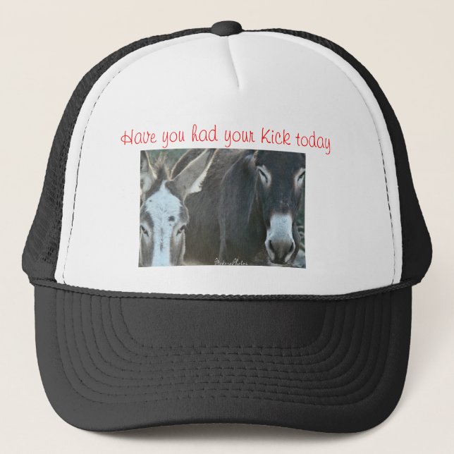 Casquette casquette-personnaliser de mule (Devant)