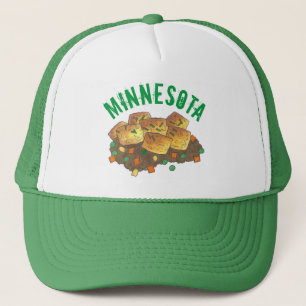 Casquette Casserole de tatouage à plat chaud du Minnesota