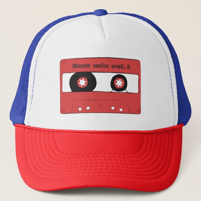 Casquette Cassette Tape T-Shirt (Devant)