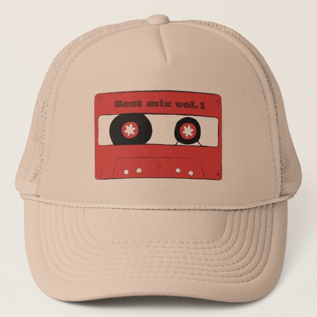 Casquette Cassette Tape T-Shirt (Devant)