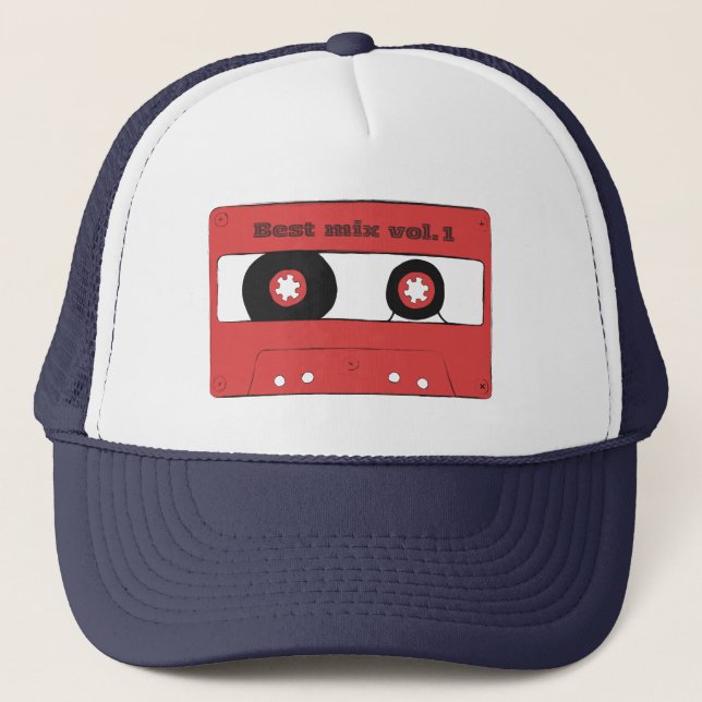 Casquette Cassette Tape T-Shirt (Devant)