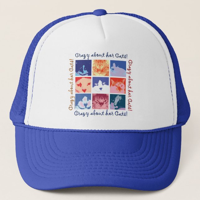 Casquette Cat Crazy (Devant)