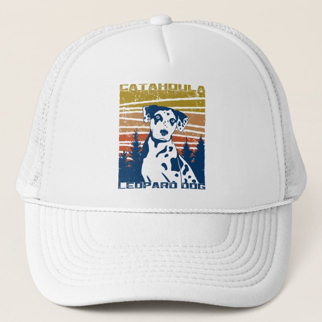 Casquette Catahoula Leopard Chien Idée cadeau (Devant)