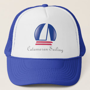 Casquette Catamaran Sailing_Pontoon Racing_Blue Moon