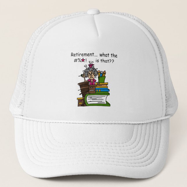 Casquette Ce qui est humour de retraite (Devant)