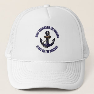Casquette Ce qui se passe drôle lors du voyage de vacances P