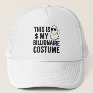 Casquette Ceci est mon costume de milliardaire Chaîne fantôm