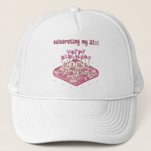 Casquette célébrant le 21ème anniversaire de Las Vegas Casqu